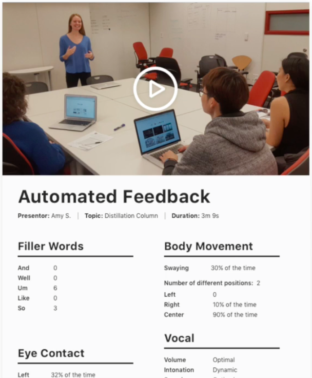 Automatic Feedback System